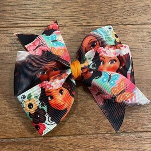 Moana Hair Bow Alligator Clip